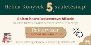 5 éves lett a HELMA Könyvek kiadó! 