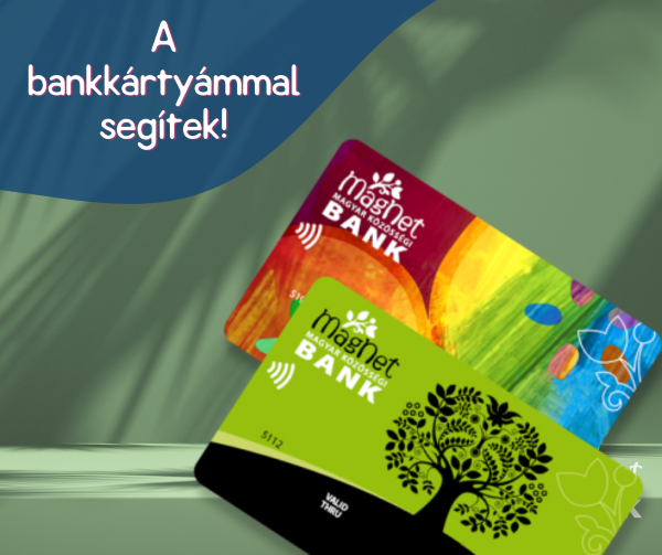 Segítő Bankkártya program plakát